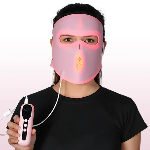 Maschera di terapia con luce rossa del design 3D ergonomico G11 - Immagine 3