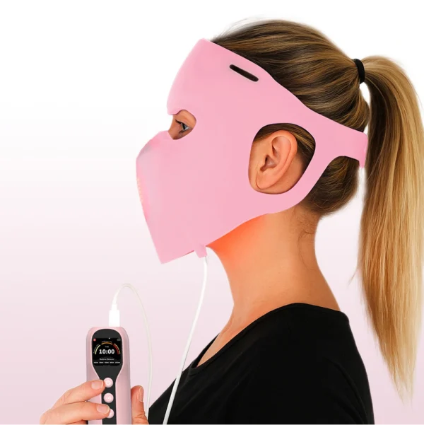Maschera di terapia con luce rossa del design 3D ergonomico G11 - Immagine 5