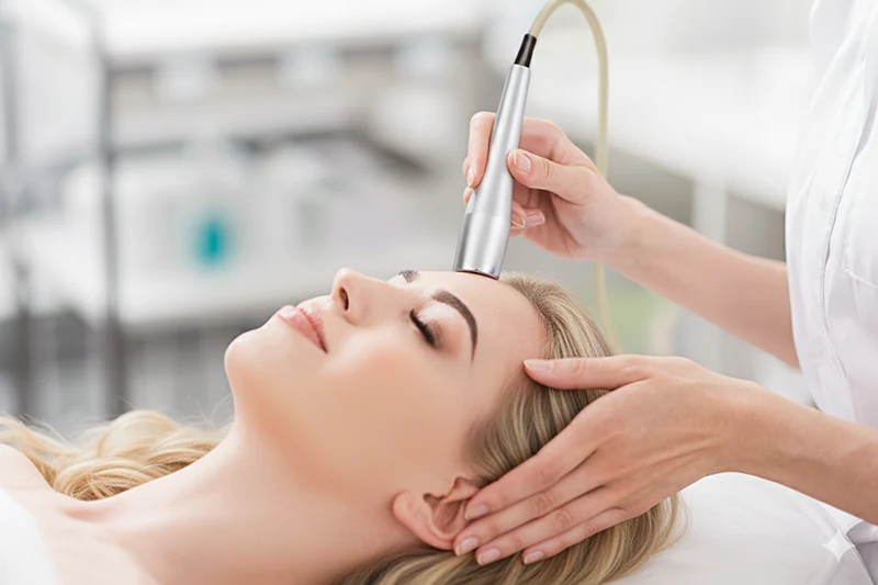 Woman having spa treatment