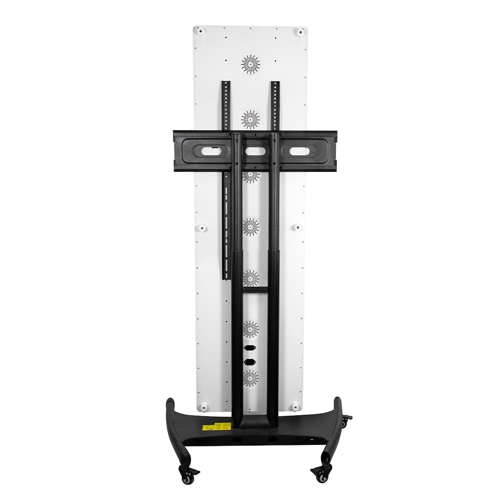 Mechanical rear view of the height-adjustable telescopic stand for ESPLUS4500