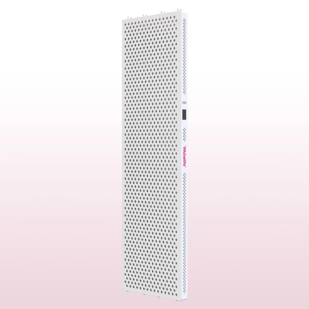 Pannello per terapia della luce LED a corpo intero ESPLUS5400, vista anteriore sinistra con LED spenti