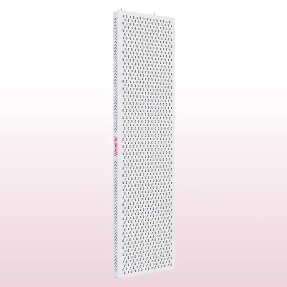 Pannello per terapia con luce rossa ESPLUS5400, vista anteriore destra con LED spenti