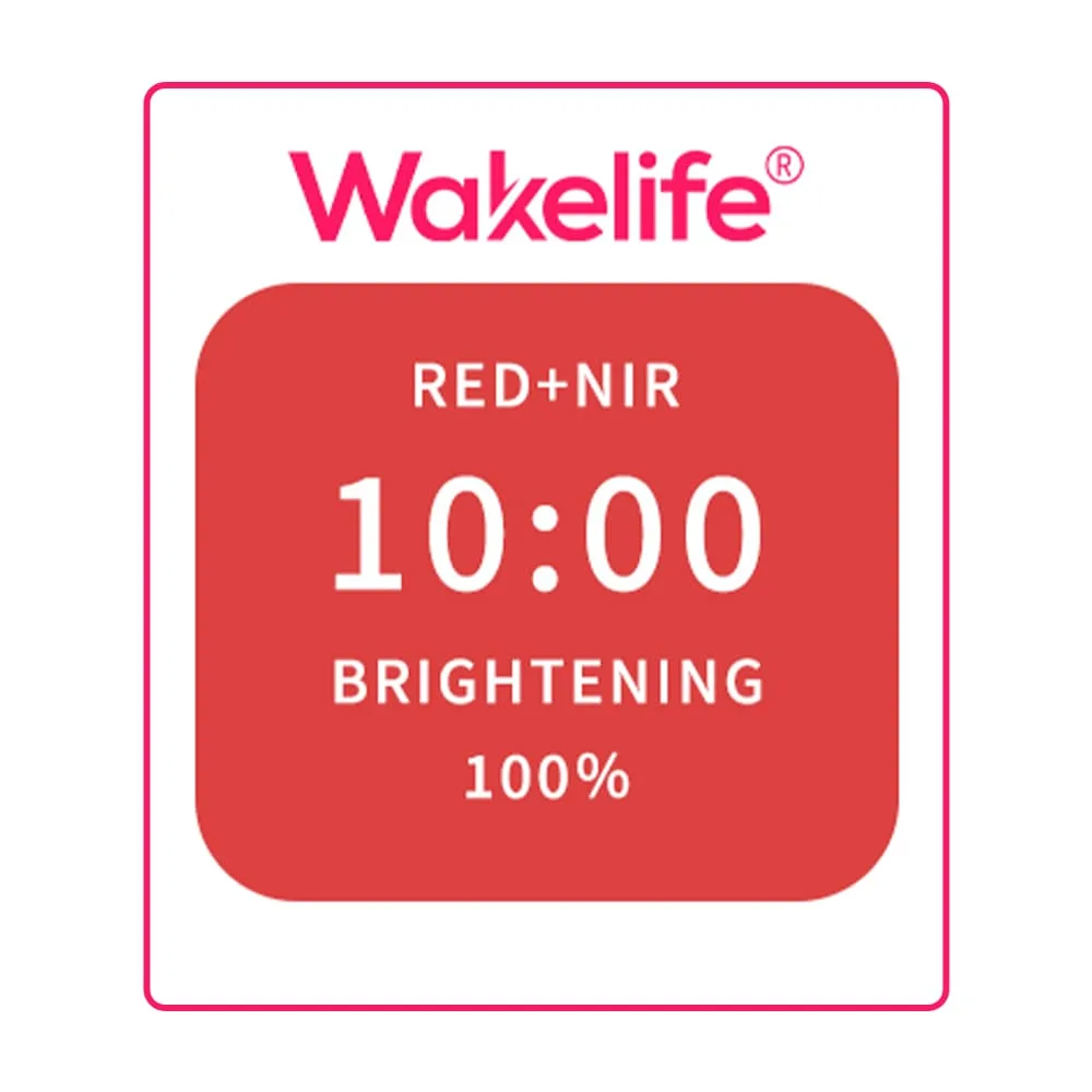Default startup display interface for Wakelife pet red light therapy pad