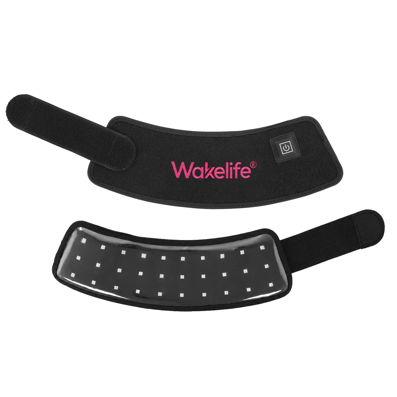 Front and inner views of the Wakelife D01 horse hoof light care wrap