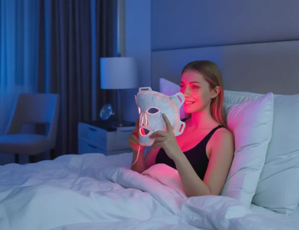 LED red light therapy mask